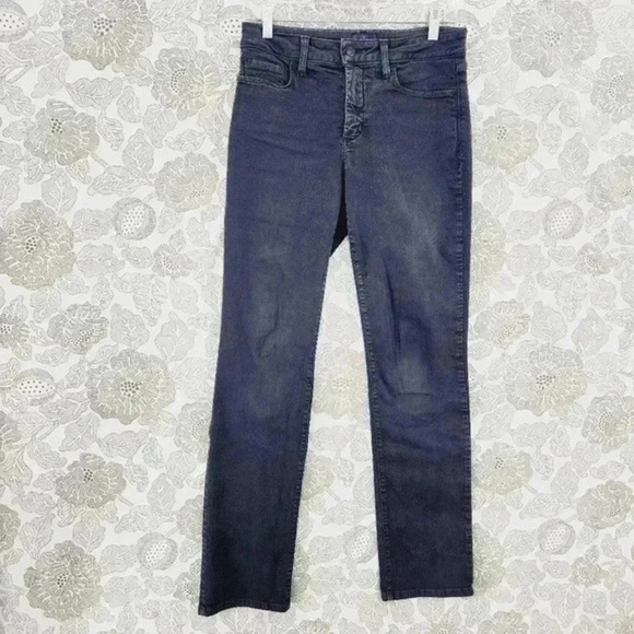 NYDJ Straight‎ Gray Women's Jeans Stretched 6 - Picture 1 of 8